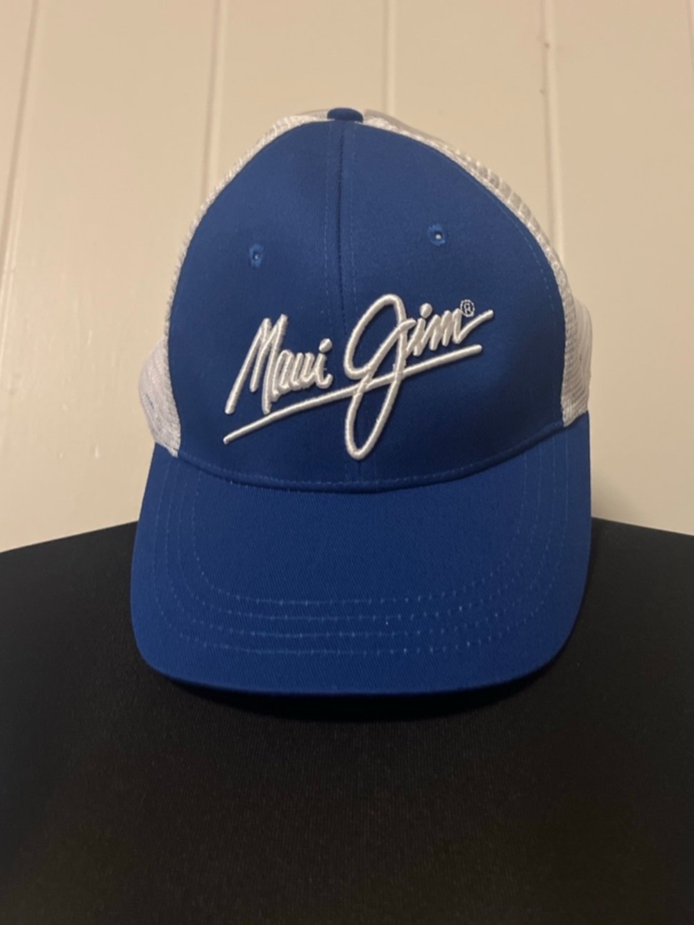 ❤️💕Maui Jim Royal Blue and White Mesh Baseball Cap